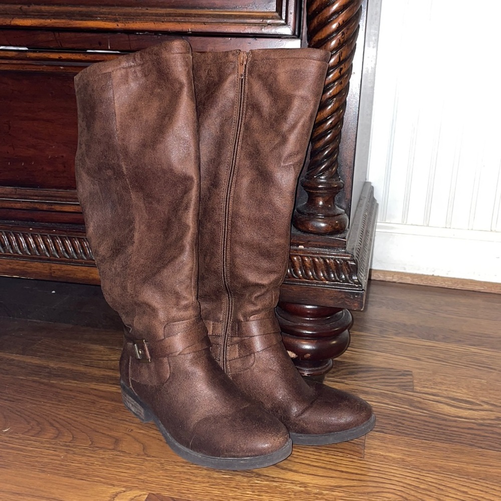 Brown Calf Boots